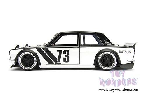 Jada Toys - Metals Die Cast | JDM Tuners&trade; Datsun 510 Wide Body #73 (1973, 1/24, diecast model car, Asstd.) 98556DP1