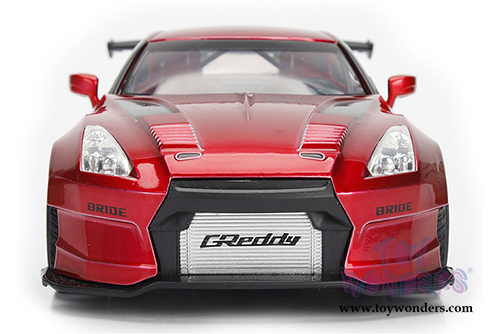 Jada Toys - Metals Die Cast | JDM Tuners&trade; Nissan GT-R Bensopra Hardtop (2009, 1/24, diecast model car, Asstd.) 98558DP1