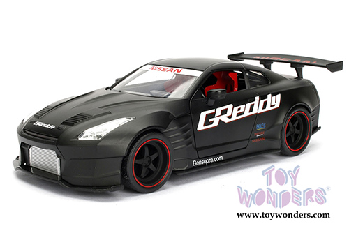 Jada Toys - Metals Die Cast | JDM Tuners&trade; Nissan GT-R Bensopra Hardtop (2009, 1/24, diecast model car, Asstd.) 98558DP1