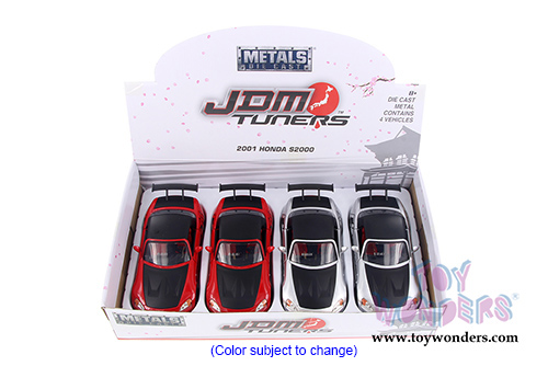 Jada Toys - Metals Die Cast | JDM Tuners&trade; Honda S2000 Hardtop (2001, 1/24, diecast model car, Asstd.) 98559DP1