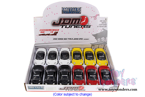 Jada Toys - Metals Die Cast | JDM  Honda NSX Widebody Hardtop (2002, 1/32, diecast model car, Asstd.) 98561DP1