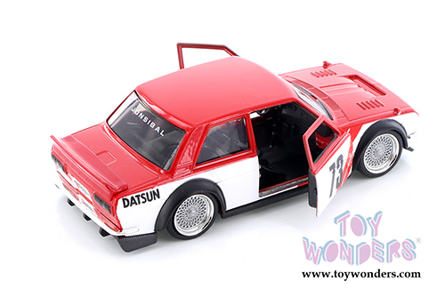 Jada Toys - Metals Die Cast | JDM Tuners&trade; Datsun 510 Widebody #73 (1973, 1/32, diecast model car, Asstd.) 98562DP1