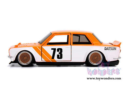 Jada Toys - Metals Die Cast | JDM Tuners&trade; Datsun 510 Widebody #73 (1973, 1/32, diecast model car, Asstd.) 98562DP1