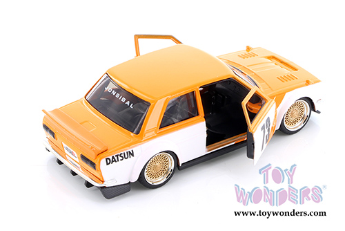 Jada Toys - Metals Die Cast | JDM Tuners&trade; Datsun 510 Widebody #73 (1973, 1/32, diecast model car, Asstd.) 98562DP1