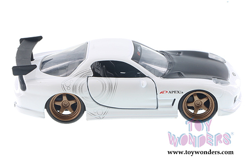 Jada Toys - Metals Die Cast | JDM Tuners&trade; Mazda RX-7 Hardtop (1993, 1/32, diecast model car, Asstd.) 98563DP1