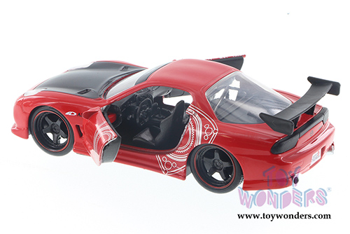 Jada Toys - Metals Die Cast | JDM Tuners&trade; Mazda RX-7 Hardtop (1993, 1/32, diecast model car, Asstd.) 98563DP1