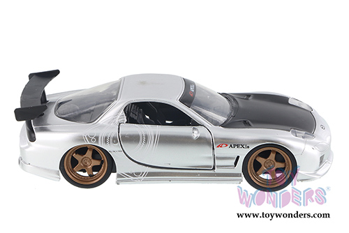 Jada Toys - Metals Die Cast | JDM Tuners&trade; Mazda RX-7 Hardtop (1993, 1/32, diecast model car, Asstd.) 98563DP1