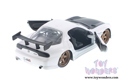 Jada Toys - Metals Die Cast | JDM Tuners&trade; Mazda RX-7 Hardtop (1993, 1/32, diecast model car, Asstd.) 98563DP1