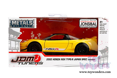 Jada Toys - Metals Die Cast | JDM Tuners&trade; Honda NSX Wide Body Hard Top (2002, 1/32, diecast model car, Asstd.) 98571WA1
