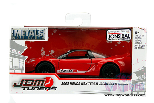 Jada Toys - Metals Die Cast | JDM Tuners&trade; Honda NSX Wide Body Hard Top (2002, 1/32, diecast model car, Asstd.) 98571WA1