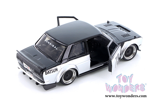 Jada Toys - Metals Die Cast | JDM Tuners&trade; Datsun 510 Widebody #73 (1973, 1/32, diecast model car, Asstd.) 98572WA1