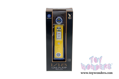 Lucky Road Signature - Digital Gas Pump Chevy (1/18 scale diecast model, Yellow) 98641