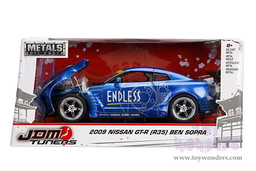 Jada Toys JDM Tuners™ - Nissan GT-R (R35) Ben Sopra "Endless" (2009, 1/24, diecast model car, Blue) 98647