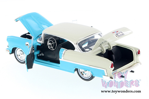 Jada Toys Showroom Floor - Chevy Bel Air Hard Top (1955, 1/24 scale diecast model car, Asstd.) 98888D