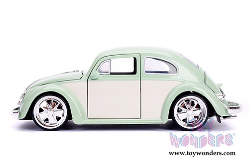 Jada Toys - Metals Die Cast Bigtime Kustoms | Volkswagen Beetle Hardtop (1959, 1/24 scale diecast model car, Asstd.) 99018WA1