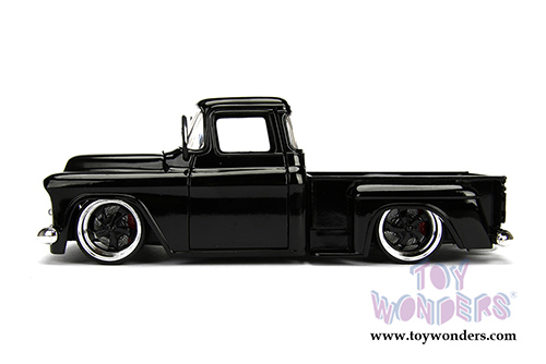 Jada Toys - Metals Die Cast Just Trucks | Chevy Stepside Pickup (1955, 1/24 scale diecast model car, Asstd.) 99040WA1