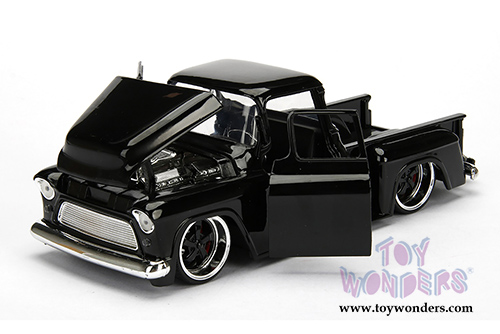 Jada Toys - Metals Die Cast Just Trucks | Chevy Stepside Pickup (1955, 1/24 scale diecast model car, Asstd.) 99042DP1