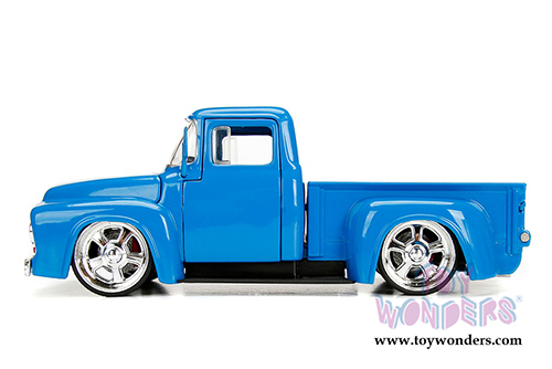 Jada Toys - Metals Die Cast Just Trucks | Ford F100 Pickup (1956, 1/24 scale diecast model car, Asstd.) 99045DP1