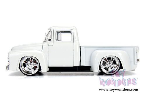 Jada Toys - Metals Die Cast Just Trucks | Ford F100 Pickup (1956, 1/24 scale diecast model car, Asstd.) 99045DP1