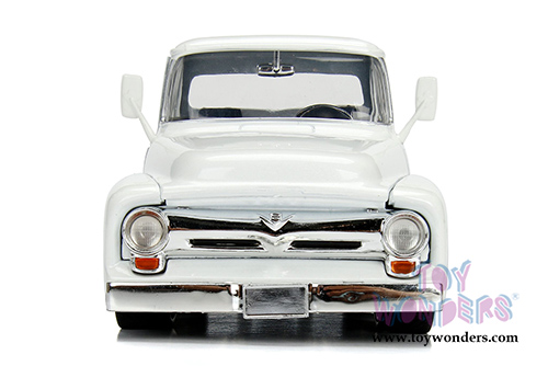 Jada Toys - Metals Die Cast Just Trucks | Ford F100 Pickup (1956, 1/24 scale diecast model car, Asstd.) 99045DP1
