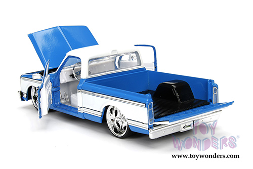 Jada Toys - Metals Die Cast Just Trucks | Chevy Cheyenne Pickup (1972, 1/24 scale diecast model car, Asstd.) 99046WA1