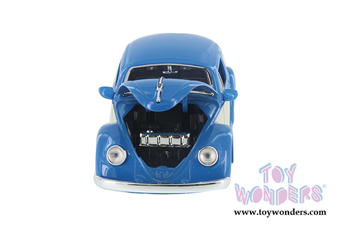Jada Toys - Metals Die Cast Bigtime Kustoms | Volkswagen Beetle Hard Top (1959, 1/24 scale diecast model car, Asstd.) 99049DP1
