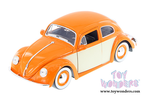 Jada Toys - Metals Die Cast | Bigtime Kustoms Volkswagen Beetle Hardtop (1959, 1/24 scale diecast model car, Asstd.) 99054D