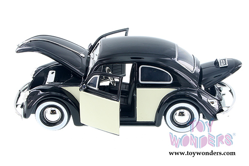 Jada Toys - Metals Die Cast | Bigtime Kustoms Volkswagen Beetle Hardtop (1959, 1/24 scale diecast model car, Asstd.) 99054D