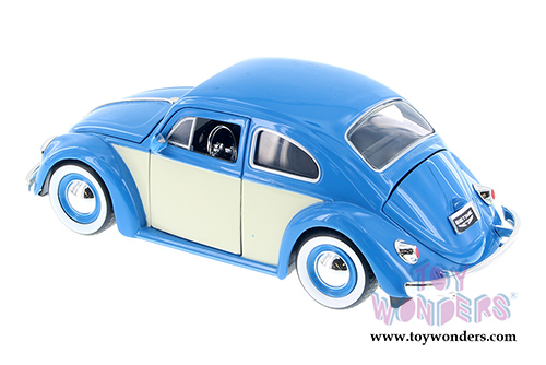 Jada Toys - Metals Die Cast | Bigtime Kustoms Volkswagen Beetle Hardtop (1959, 1/24 scale diecast model car, Asstd.) 99054D