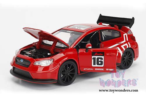 Jada Toys - Metals Die Cast | JDM Tuners&trade; Subaru WRX STI Widebody Hard Top (2016, 1/24, diecast model car, Asstd.) 99089WA1