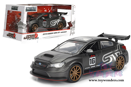 Jada Toys - Metals Die Cast | JDM Tuners&trade; Subaru WRX STI Widebody Hard Top (2016, 1/24, diecast model car, Asstd.) 99089WA1