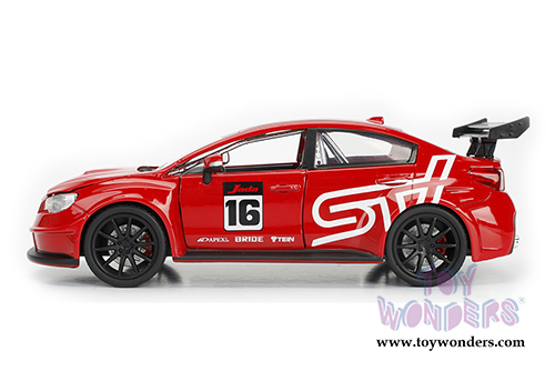 Jada Toys - Metals Die Cast | JDM Tuners&trade; Subaru WRX STI Wide Body Hardtop (2016, 1/24, diecast model car, Asstd.) 99093DP1