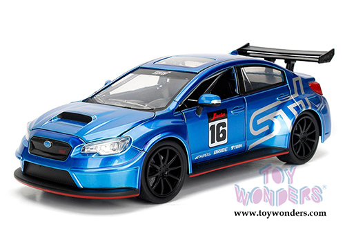 Jada Toys - Metals Die Cast | JDM Tuners&trade; Subaru WRX STI Wide Body Hardtop (2016, 1/24, diecast model car, Asstd.) 99093DP1