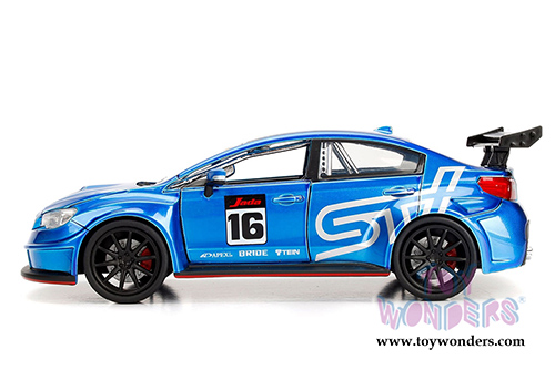 Jada Toys - Metals Die Cast | JDM Tuners&trade; Subaru WRX STI Wide Body Hardtop (2016, 1/24, diecast model car, Asstd.) 99093DP1
