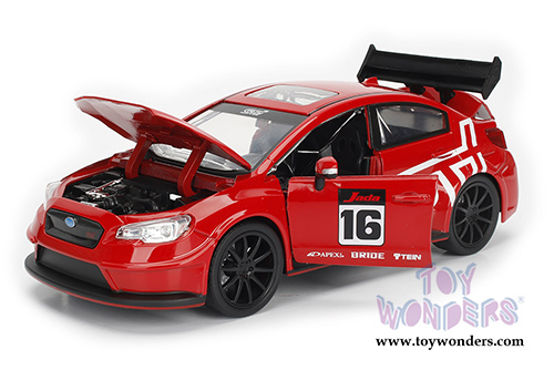Jada Toys - Metals Die Cast | JDM Tuners&trade; Subaru WRX STI Wide Body Hardtop (2016, 1/24, diecast model car, Asstd.) 99093DP1