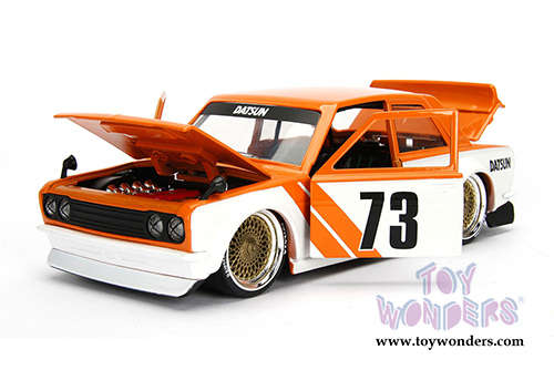 Jada Toys - Metals Die Cast | JDM Tuners&trade; Datsun 510 Widebody #73 (1973, 1/24, diecast model car, Asstd.) 99094WA1