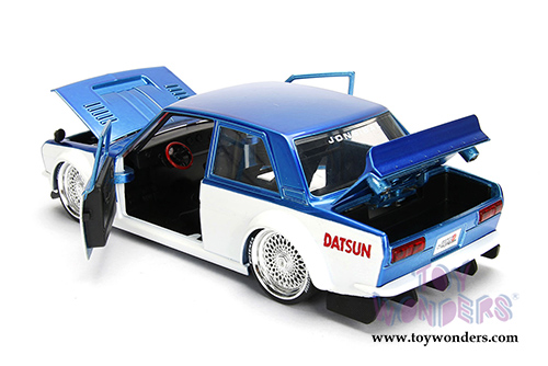 Jada Toys - Metals Die Cast | JDM Tuners&trade; Datsun 510 Widebody #73 (1973, 1/24, diecast model car, Asstd.) 99094WA1