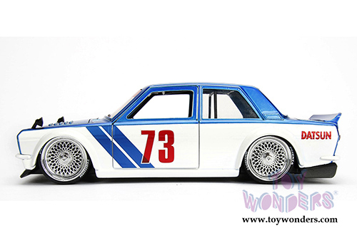 Jada Toys - Metals Die Cast | JDM Tuners&trade; Datsun 510 Widebody #73 (1973, 1/24, diecast model car, Asstd.) 99094WA1