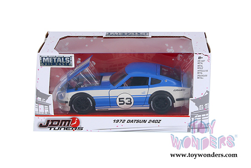 Jada Toys - Metals Die Cast | JDM Tuners&trade; Datsun 240Z Hardtop (1972, 1/24, diecast model car, Asstd.) 99098WA1
