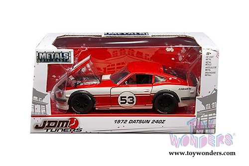 Jada Toys - Metals Die Cast | JDM Tuners&trade; Datsun 240Z Hardtop (1972, 1/24, diecast model car, Asstd.) 99098WA1