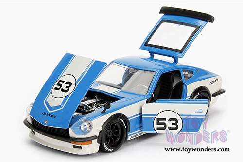Jada Toys - Metals Die Cast | JDM Tuners&trade; Datsun 240Z Hardtop (1972, 1/24, diecast model car, Asstd.) 99102DP1