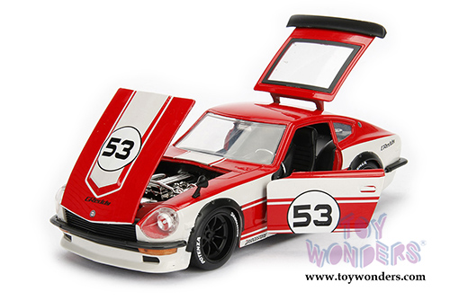 Jada Toys - Metals Die Cast | JDM Tuners&trade; Datsun 240Z Hardtop (1972, 1/24, diecast model car, Asstd.) 99102DP1