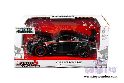 Jada Toys - Metals Die Cast | JDM Tuners&trade; Nissan 350Z Hardtop (2003, 1/24, diecast model car, Asstd.) 99110WA1