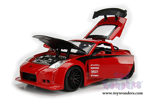 Jada Toys - Metals Die Cast | JDM Tuners&trade; Nissan 350Z Hardtop (2003, 1/24, diecast model car, Asstd.) 99110WA1