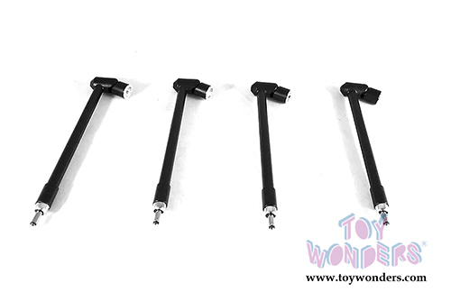 1/18 Scale Diecast Model Car Acrylic LED Display Case (Black) 9920BK