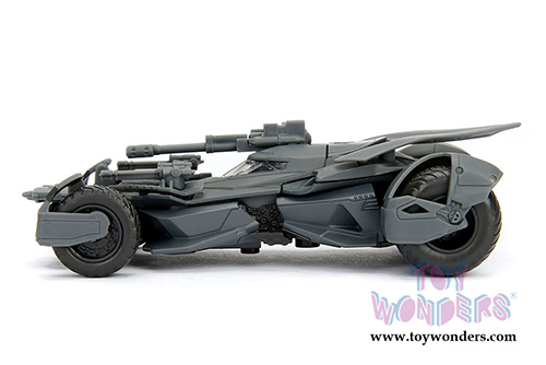 Jada Toys - Metals Die Cast | Justice League™ Batmobile (1/32, diecast model car, Dark Grey) 99230