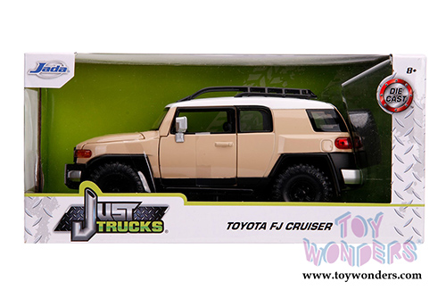 Jada Toys Just Trucks - Toyota FJ Cruiser (1/24 scale diecast model car, Beige) 99319