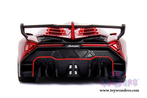 Jada Toys - Metals Die Cast | Hyper-Spec Lamborghini Veneno Hardtop (2017, 1/24, diecast model car, Asstd.) 99325WA1