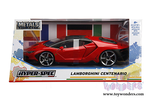 Jada Toys - Metals Die Cast | Hyper-Spec Lamborghini Centenario Hard Top (2017, 1/24, diecast model car, Asstd.) 99360WA1