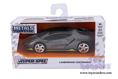 Jada Toys - Metals Die Cast | Hyper-Spec Lamborghini Centenario Hardtop (2017, 1/32, diecast model car, Asstd.) 99401WA1